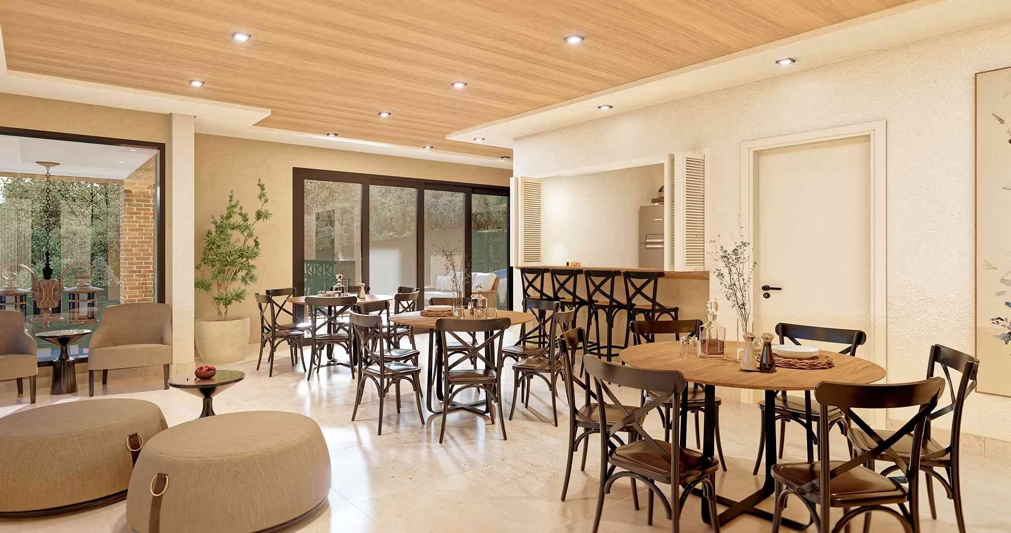 Lounge do clube